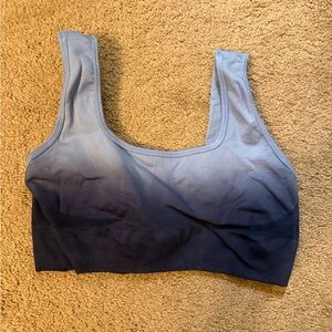 Buffbunny Synergy Seamless Sports Bra- Rainwater Ombré Ombre, Size Small
